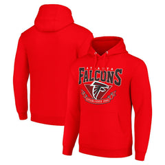 Atlanta Falcons Starter ‘80s Inspired Pullover Hoodie Red