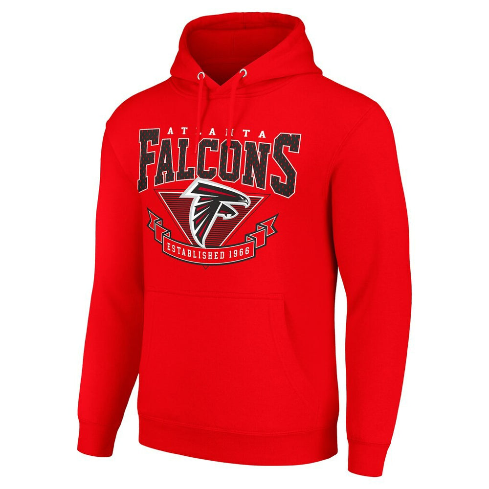Atlanta Falcons Starter ‘80s Inspired Pullover Hoodie Red