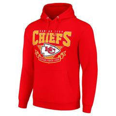 Kansas City Chiefs Starter ‘80s Inspired Pullover Hoodie Red