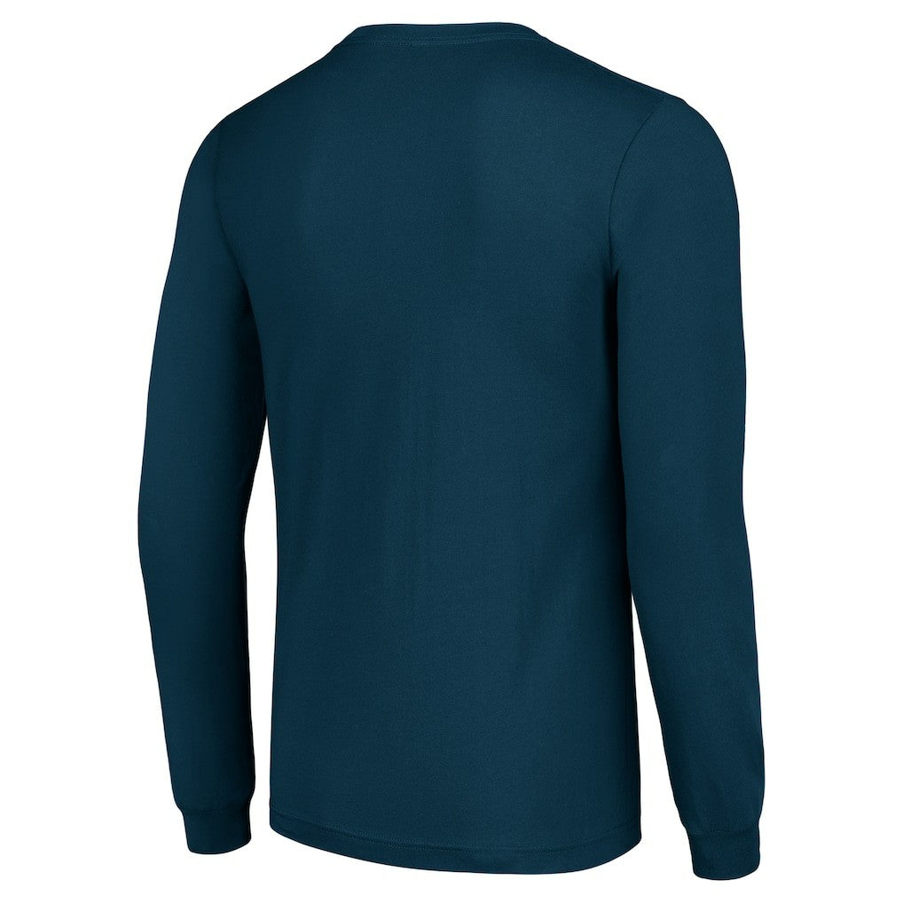 Chicago Bears Starter Player X Logo Graphic Long Sleeve T-Shirt Navy