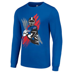 Buffalo Bills Starter Player X Logo Graphic Long Sleeve T-Shirt Royal