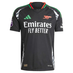 Arsenal 2024/25 Away Custom Jersey Black