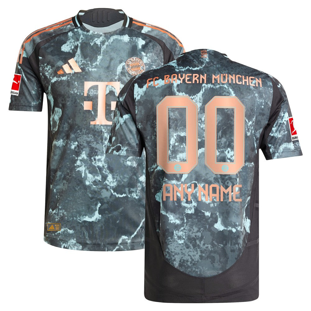 Bayern Munich 2024/25 Away Custom Jersey Black sale