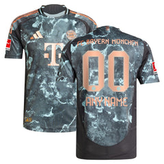 Bayern Munich 2024/25 Away Custom Jersey Black sale