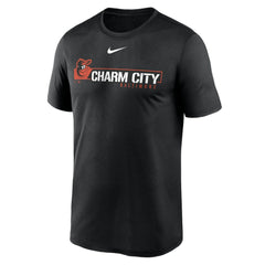 Baltimore Orioles Nike Local Home Town T-Shirt - Black T-shirts
