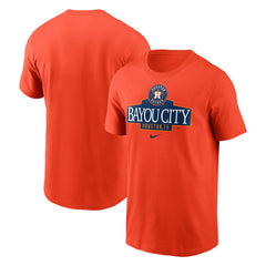 Houston Astros Nike Local Home Town T-Shirt - Orange T-shirts