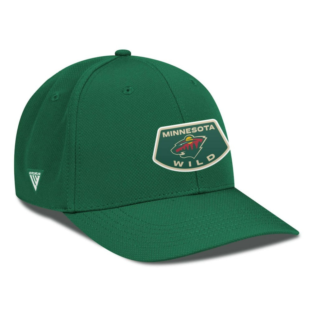 NHL Minnesota Wild Levelwear Rise Skylight Flex Hat - Green