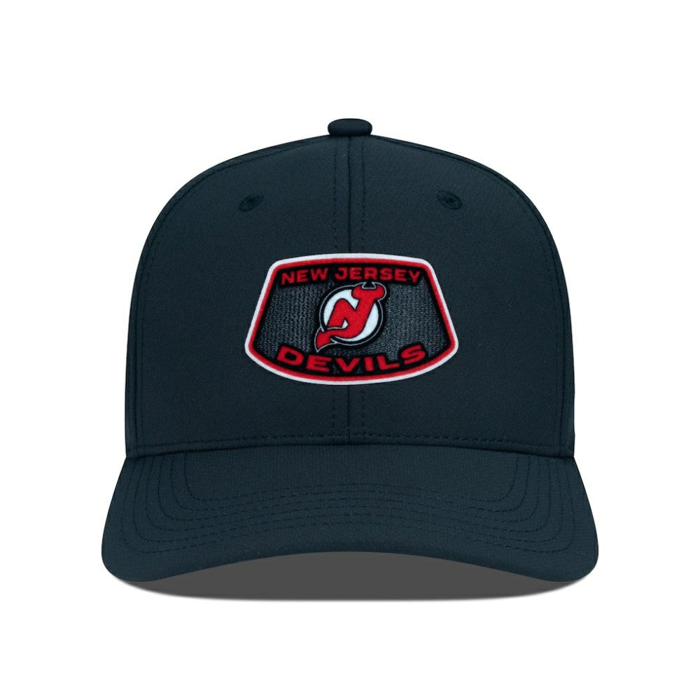 NHL New Jersey Devils Levelwear Rise Skylight Flex Hat - Black