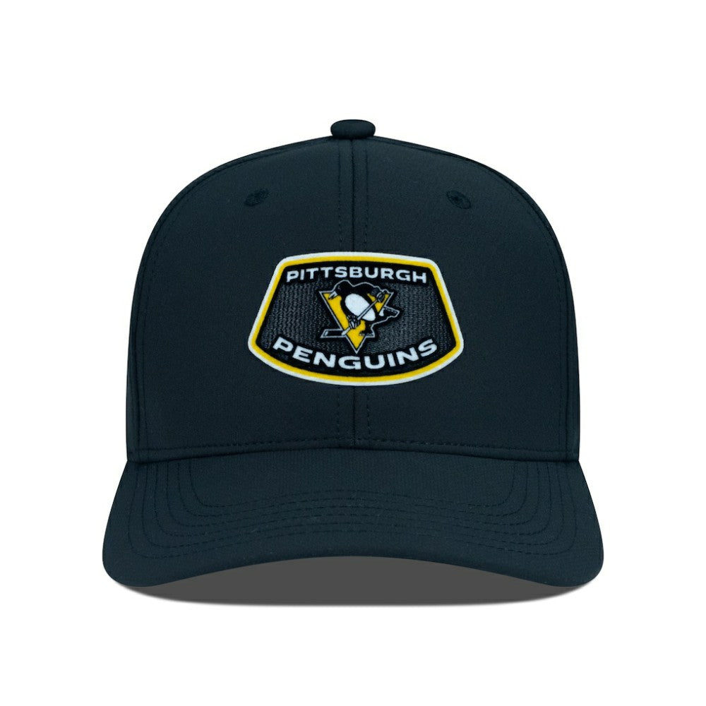 NHL Pittsburgh Penguins Levelwear Rise Skylight Flex Hat - Black