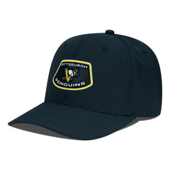 NHL Pittsburgh Penguins Levelwear Rise Skylight Flex Hat - Black