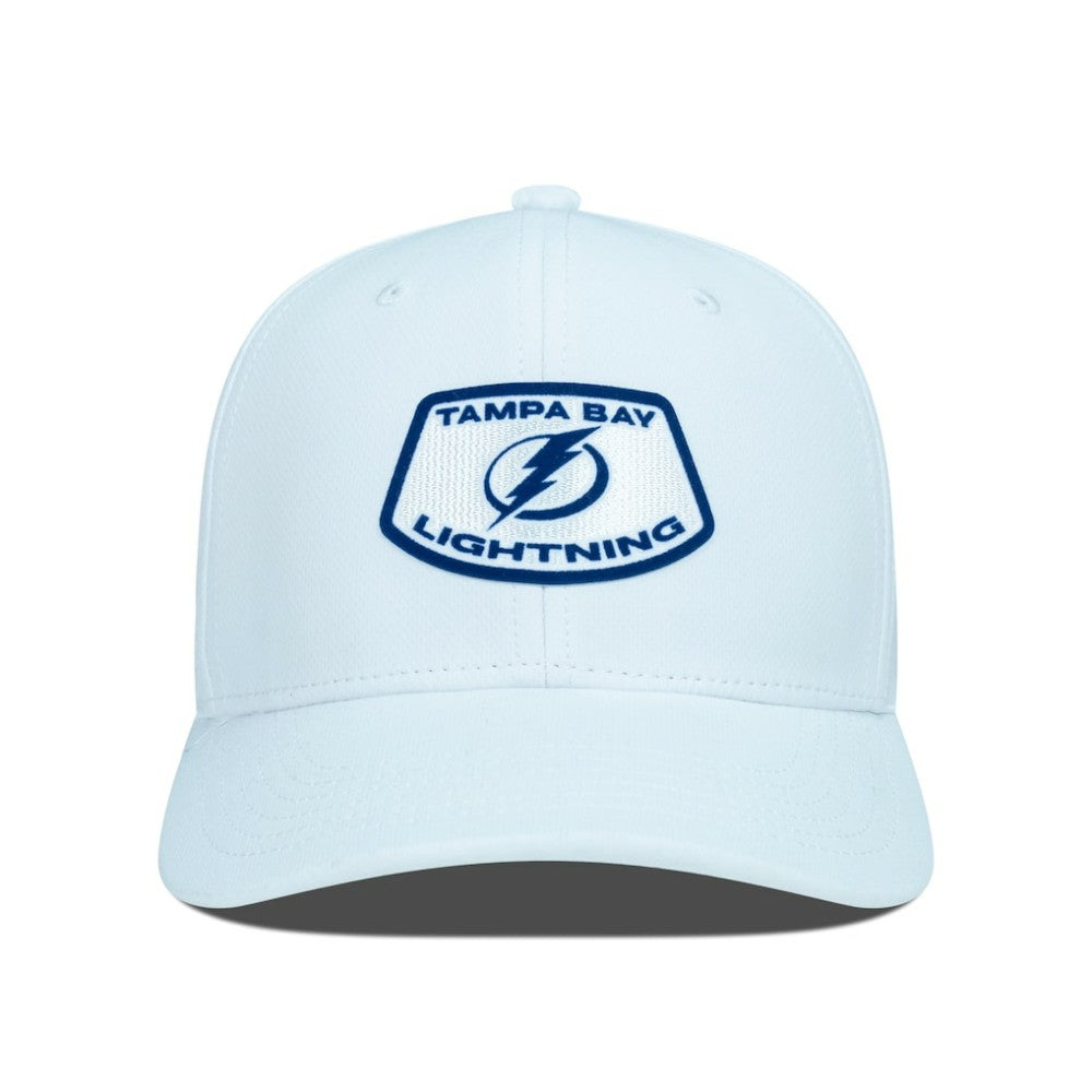 NHL Tampa Bay Lightning Levelwear Rise Skylight Flex Hat - White