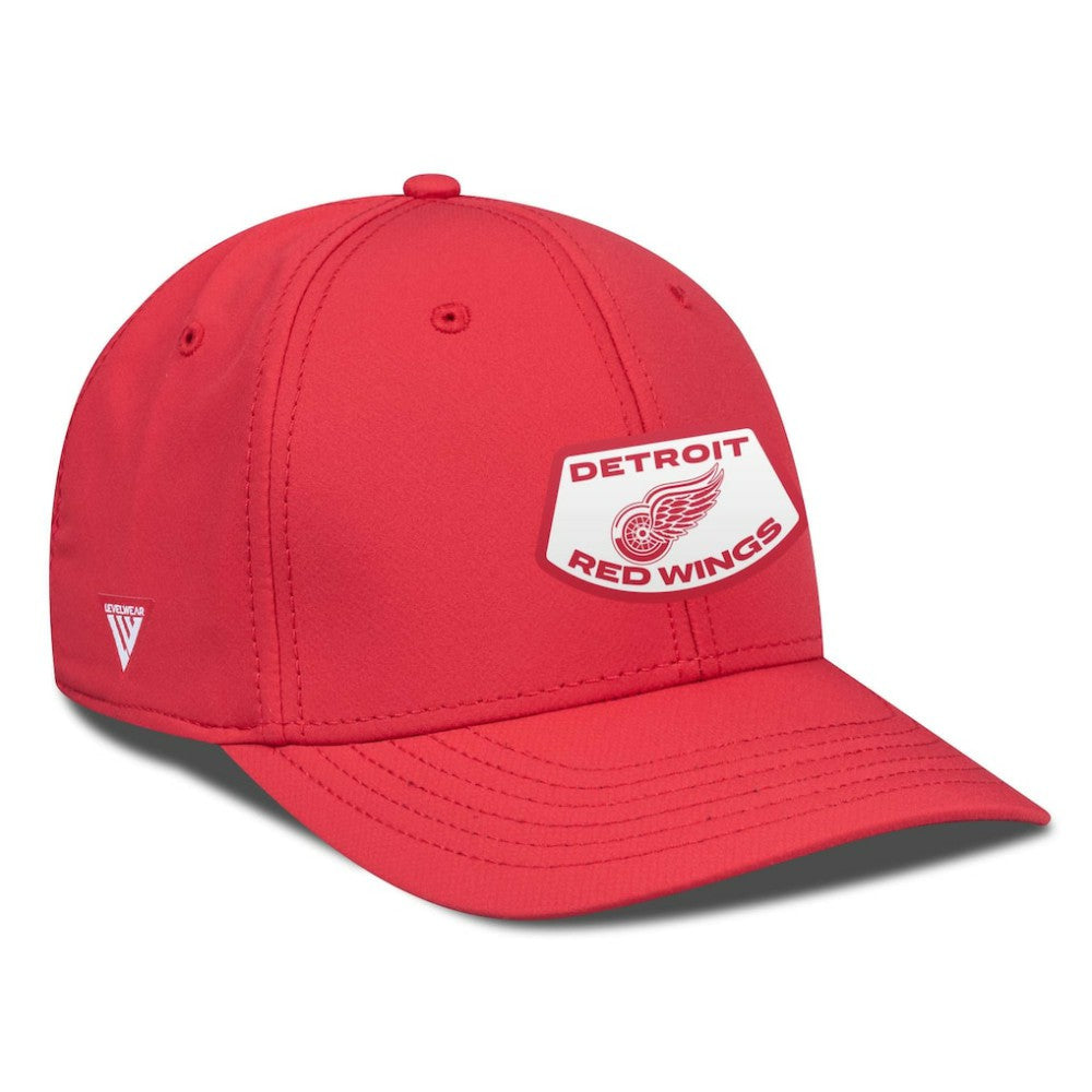 NHL Detroit Red Wings Levelwear Rise Skylight Flex Hat - Red