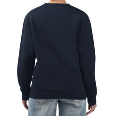 Denver Nuggets G-III 4Her by Carl Banks Women's Collage Team Name Fleece Pullover Sweatshirt Navy