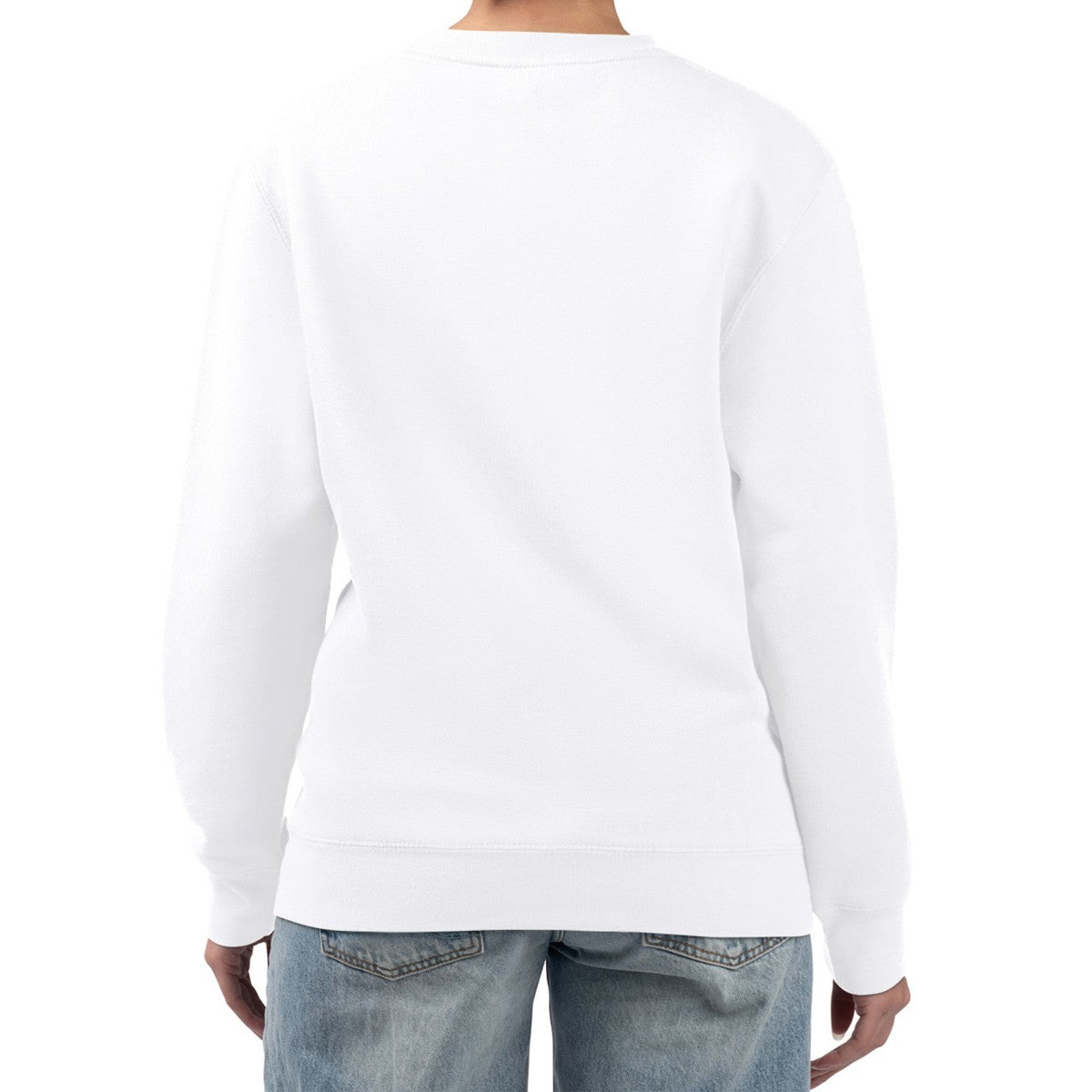 New York Knicks G-III 4Her by Carl Banks Women's Collage Team Graphic Fleece Pullover Sweatshirt White