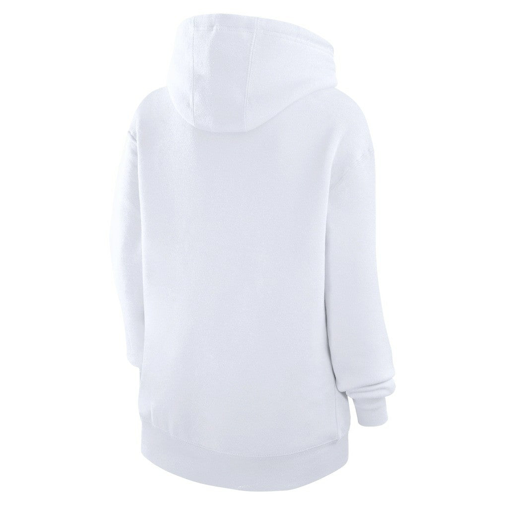 Brooklyn Nets G-III 4Her by Carl Banks Women's Team Collage Graphic Fleece Pullover Hoodie White