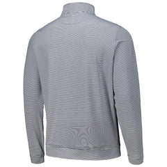 St. Louis Cardinals Peter Millar Perth Sugar Stripe Performance Quarter-Zip Top - Navy Tops
