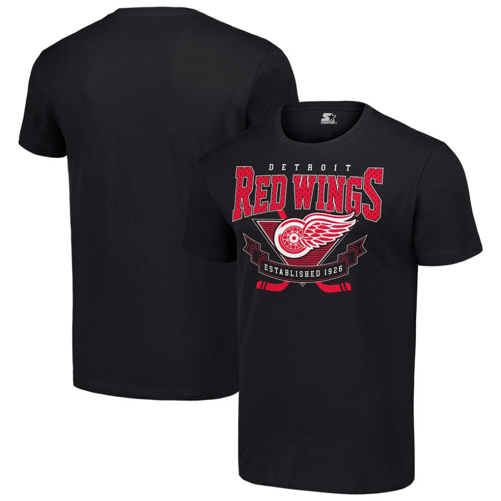 NHL Detroit Red Wings Starter Team Logo Graphic T-Shirt - Black