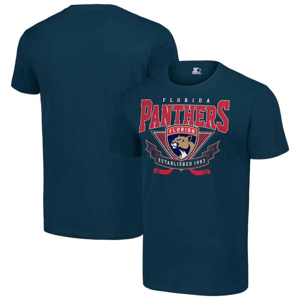 NHL Florida Panthers Starter Team Logo Graphic T-Shirt - Navy