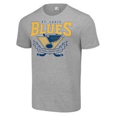 NHL St. Louis Blues Starter Team Logo Graphic T-Shirt - Heather Gray