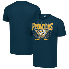 NHL Nashville Predators Starter Team Logo Graphic T-Shirt - Navy