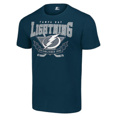 NHL Tampa Bay Lightning Starter Team Logo Graphic T-Shirt - Navy