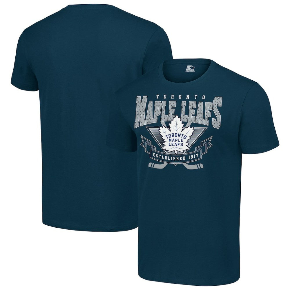 NHL Toronto Maple Leafs Starter Team Logo Graphic T-Shirt - Navy