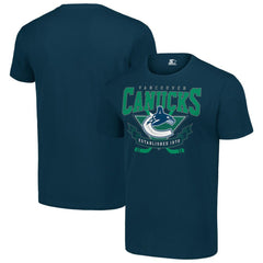 NHL Vancouver Canucks Starter Team Logo Graphic T-Shirt - Navy