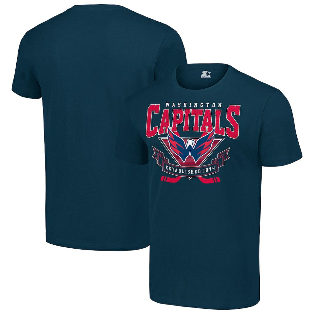 NHL Washington Capitals Starter Team Logo Graphic T-Shirt - Navy