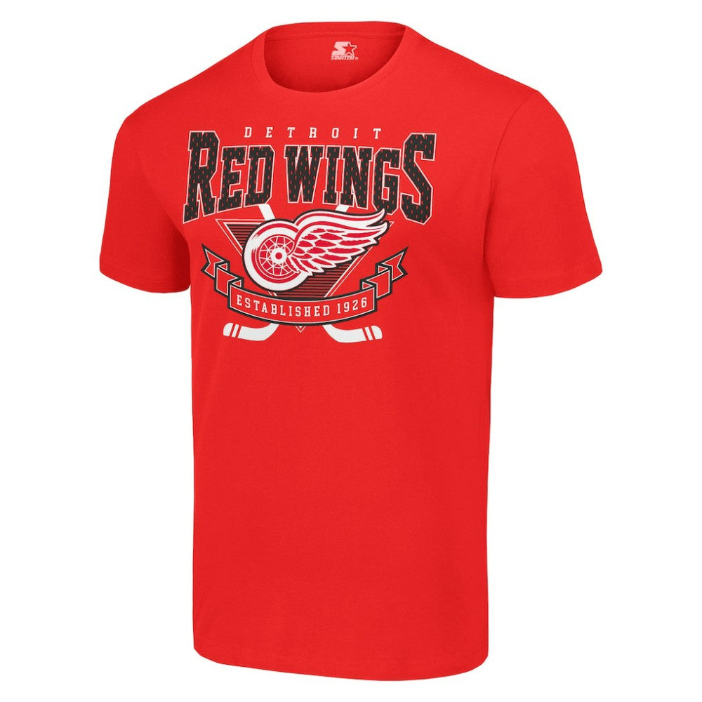 NHL Detroit Red Wings Starter Team Logo Graphic T-Shirt - Red