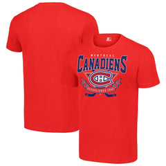 NHL Montreal Canadiens Starter Team Logo Graphic T-Shirt - Red