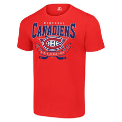 NHL Montreal Canadiens Starter Team Logo Graphic T-Shirt - Red