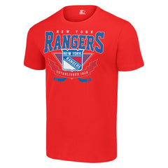 NHL New York Rangers Starter Team Logo Graphic T-Shirt - Red