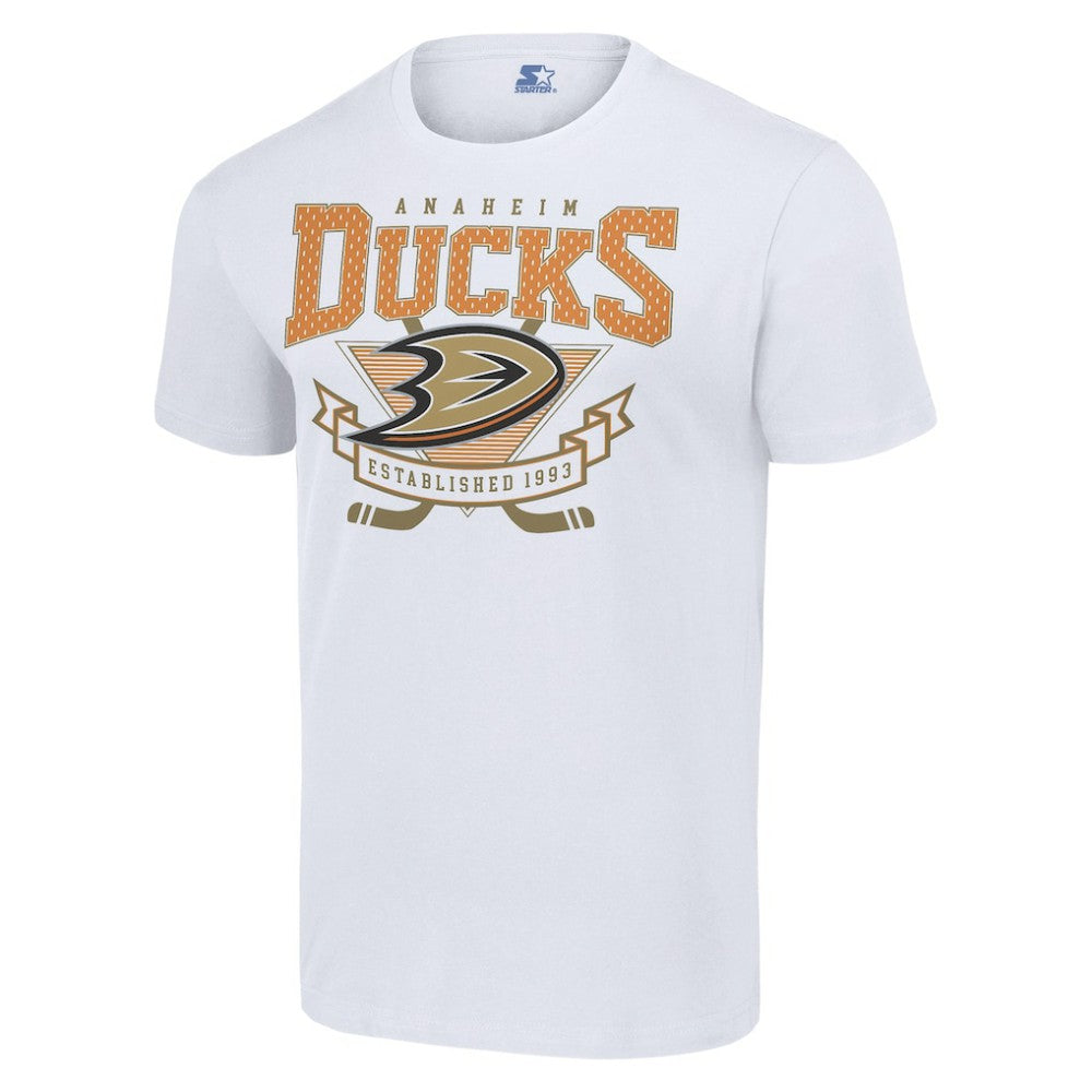 NHL Anaheim Ducks Starter Team Logo Graphic T-Shirt - White