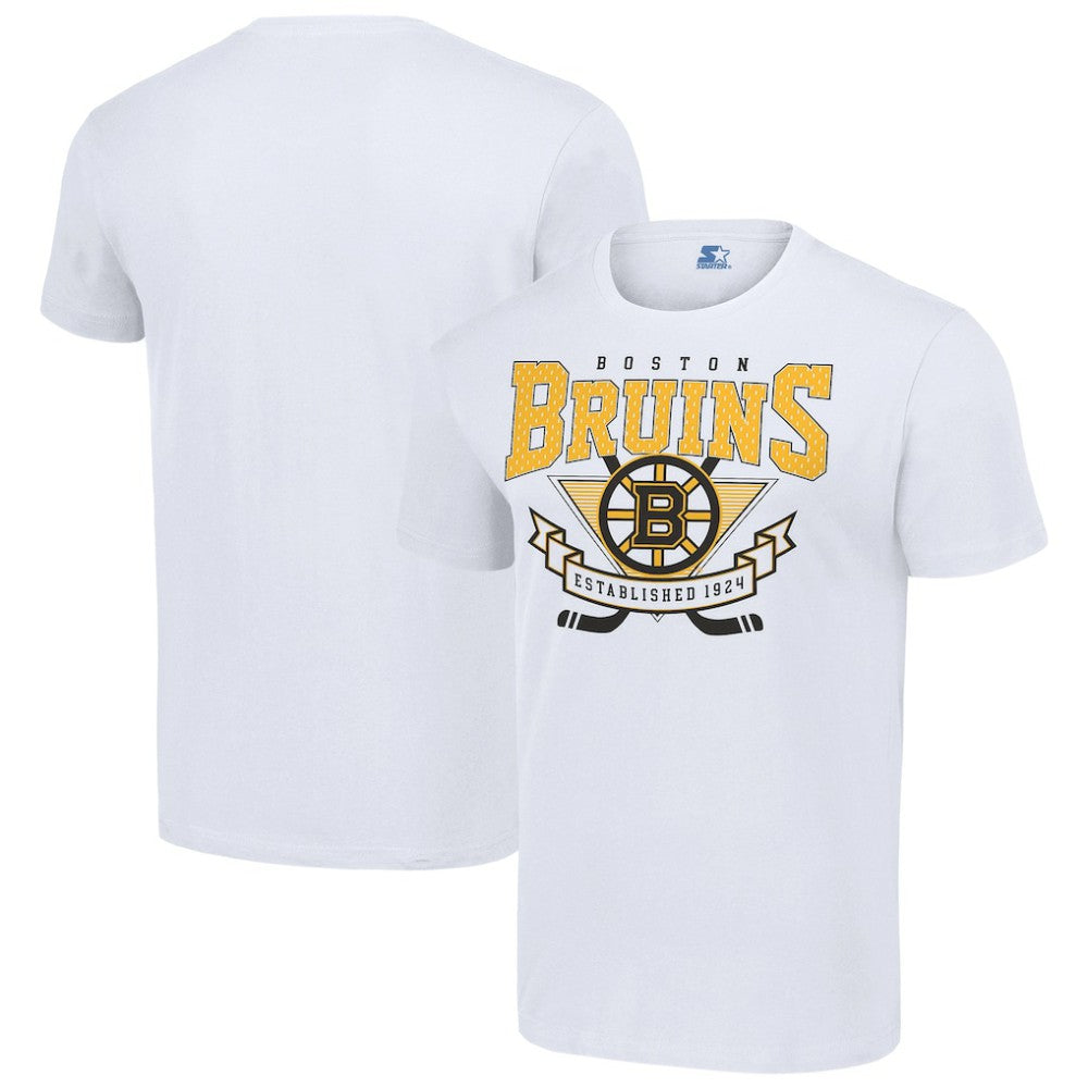 NHL Boston Bruins Starter Team Logo Graphic T-Shirt - White