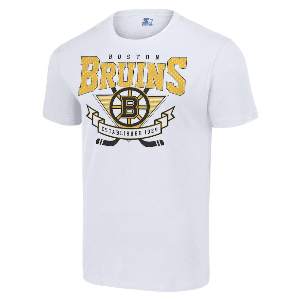 NHL Boston Bruins Starter Team Logo Graphic T-Shirt - White