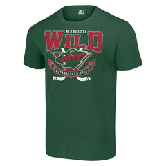 NHL Minnesota Wild Starter Team Logo Graphic T-Shirt - Green
