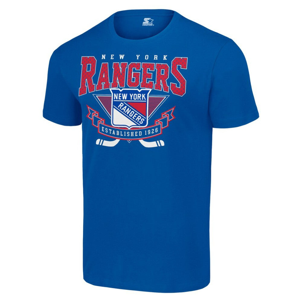 NHL New York Rangers Starter Team Logo Graphic T-Shirt - Blue