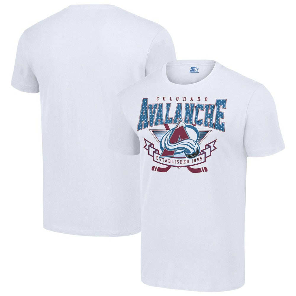 NHL Colorado Avalanche Starter Team Logo Graphic T-Shirt - White