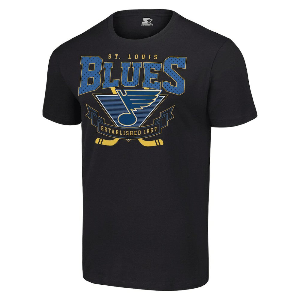 NHL St. Louis Blues Starter Team Logo Graphic T-Shirt - Black