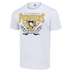 NHL Pittsburgh Penguins Starter Team Logo Graphic T-Shirt - White
