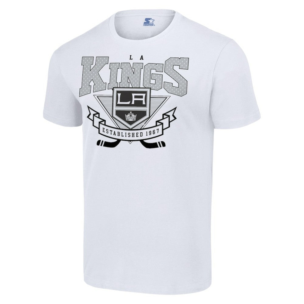 NHL Los Angeles Kings Starter Team Logo Graphic T-Shirt - White