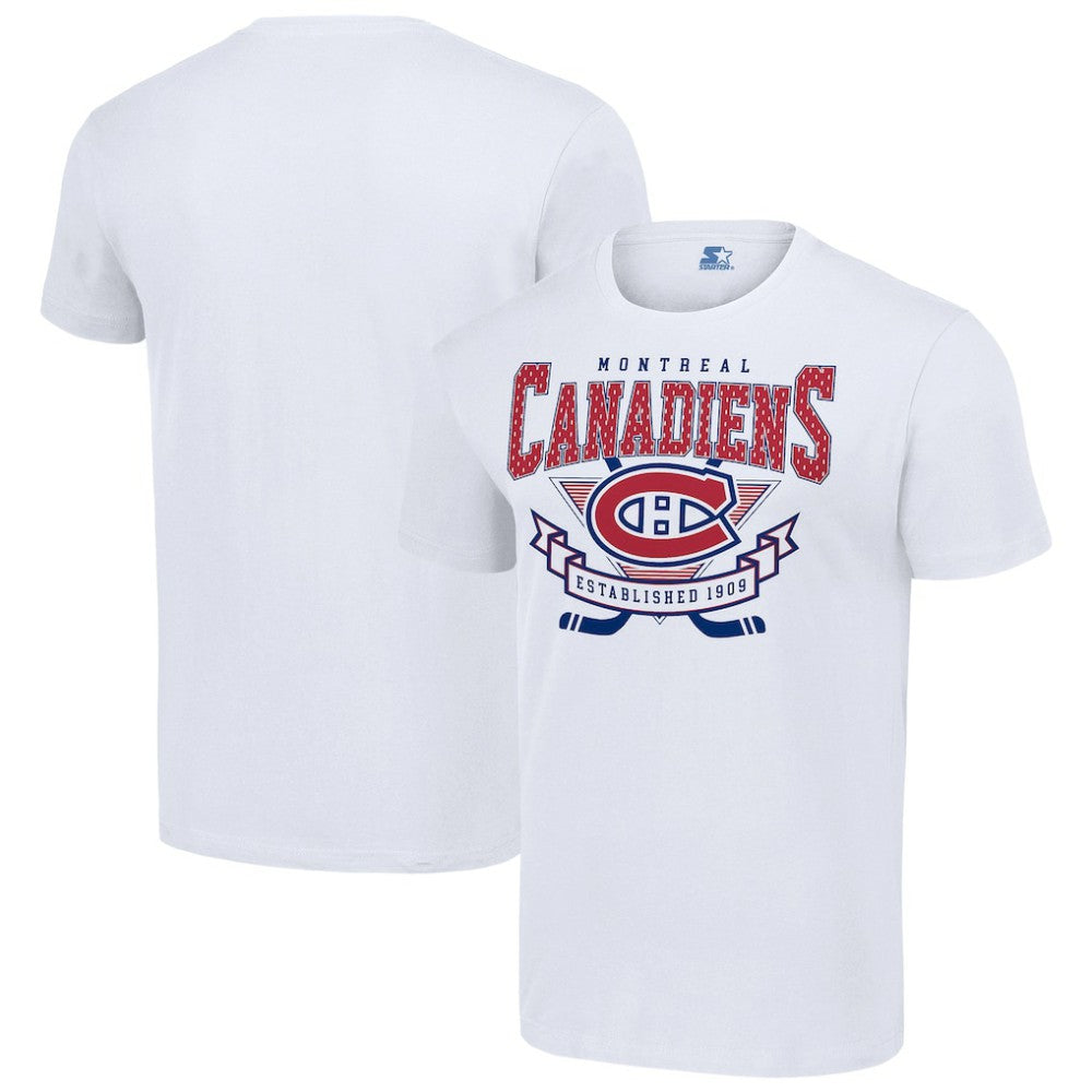 NHL Montreal Canadiens Starter Team Logo Graphic T-Shirt - White