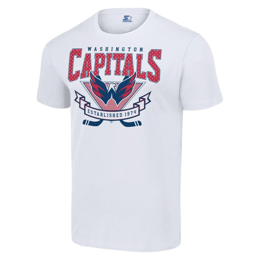 NHL Washington Capitals Starter Team Logo Graphic T-Shirt - White