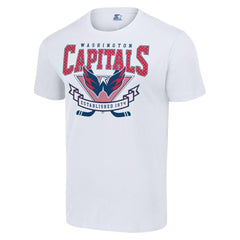 NHL Washington Capitals Starter Team Logo Graphic T-Shirt - White