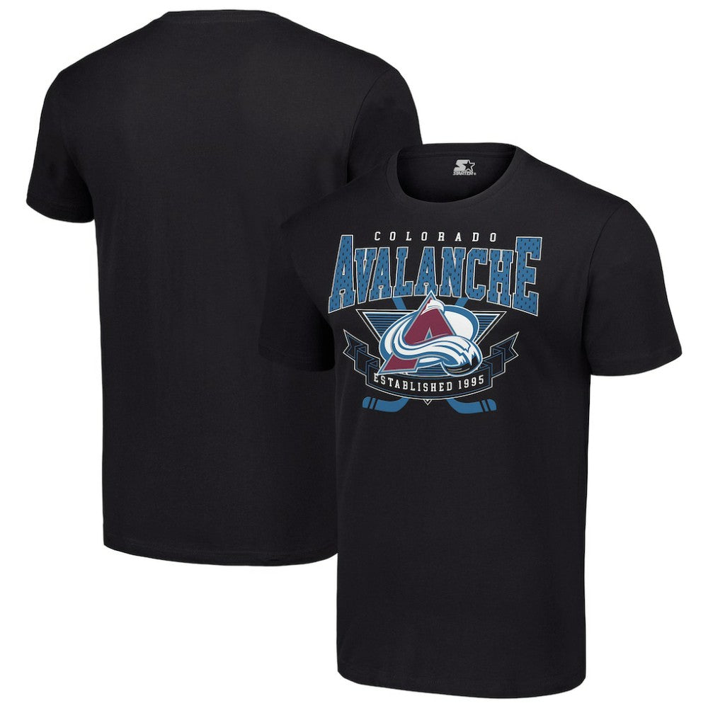 NHL Colorado Avalanche Starter Team Logo Graphic T-Shirt - Black