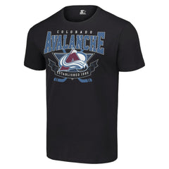 NHL Colorado Avalanche Starter Team Logo Graphic T-Shirt - Black