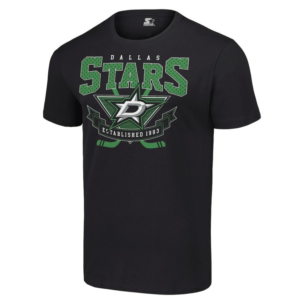 NHL Dallas Stars Starter Team Logo Graphic T-Shirt - Black