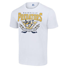 NHL Nashville Predators Starter Team Logo Graphic T-Shirt - White