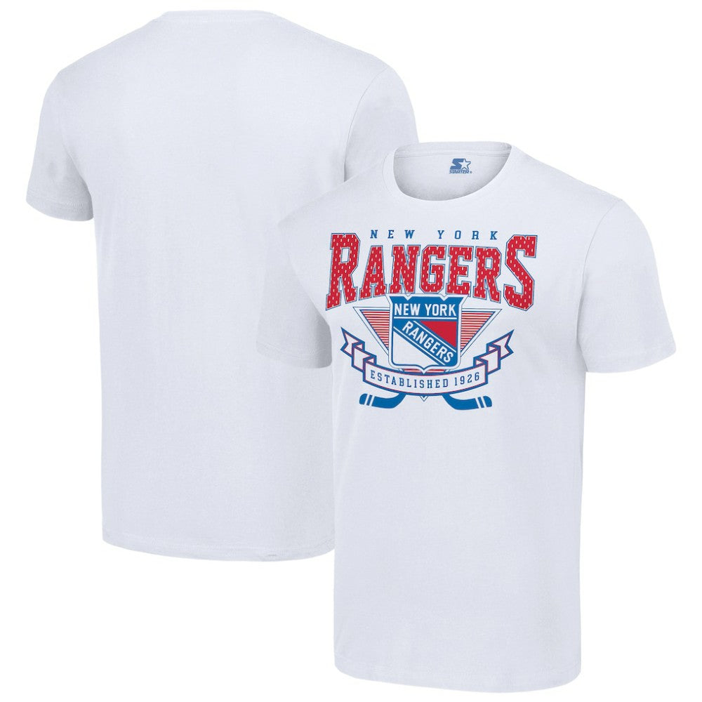 NHL New York Rangers Starter Team Logo Graphic T-Shirt - White