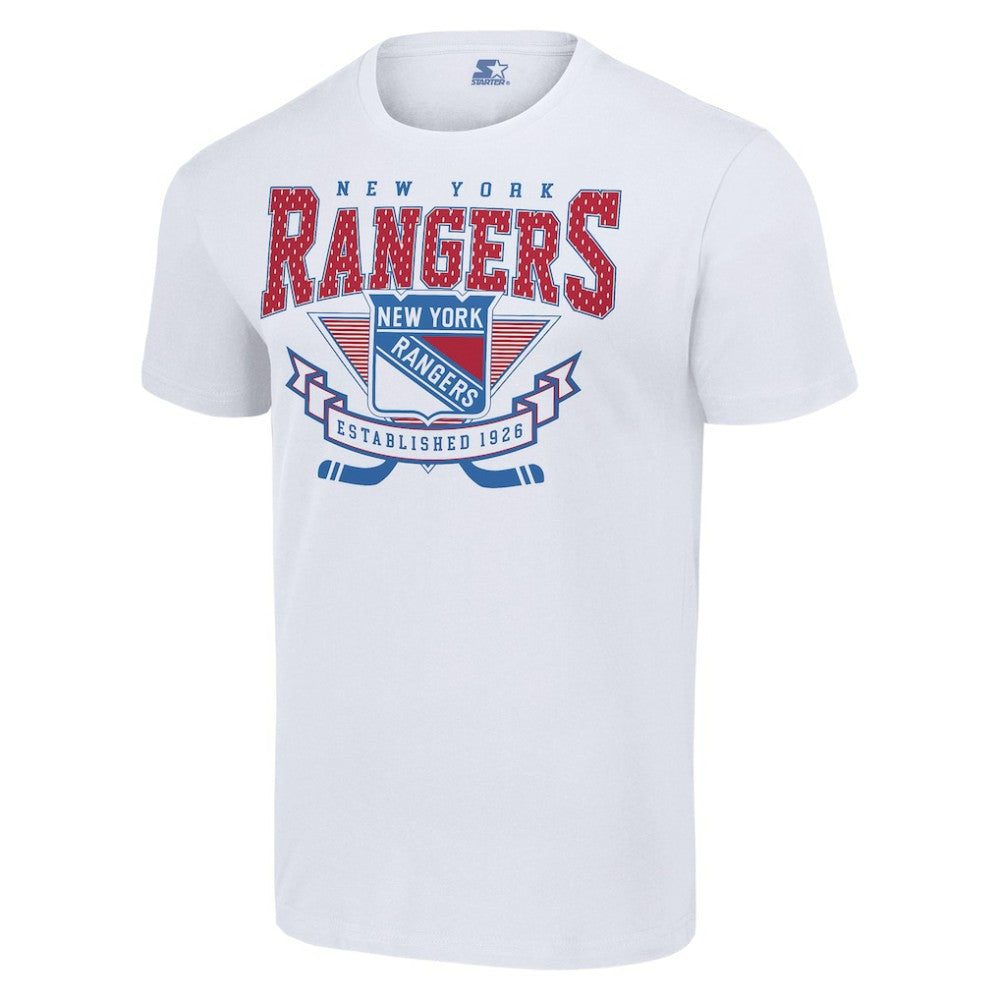 NHL New York Rangers Starter Team Logo Graphic T-Shirt - White